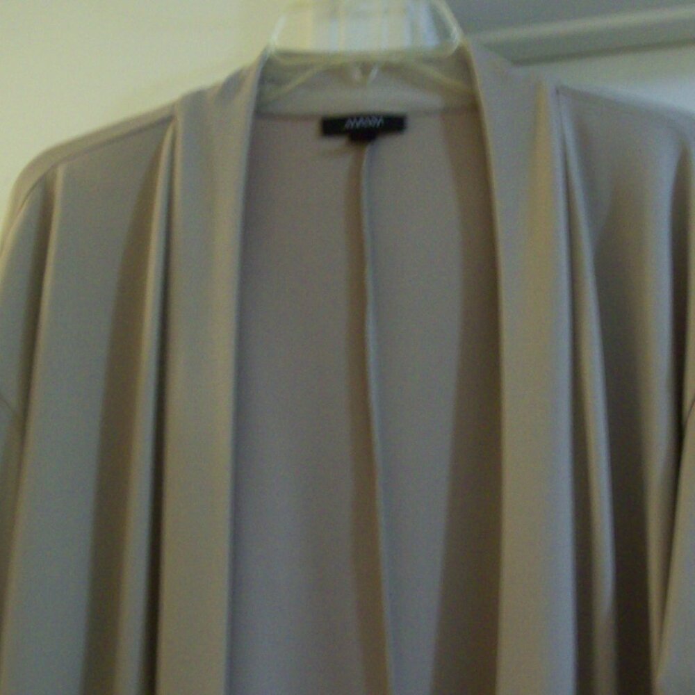 Alfani Open Front/Drop Collar Blazer/Jacket, Biege/Khaki, X-Large